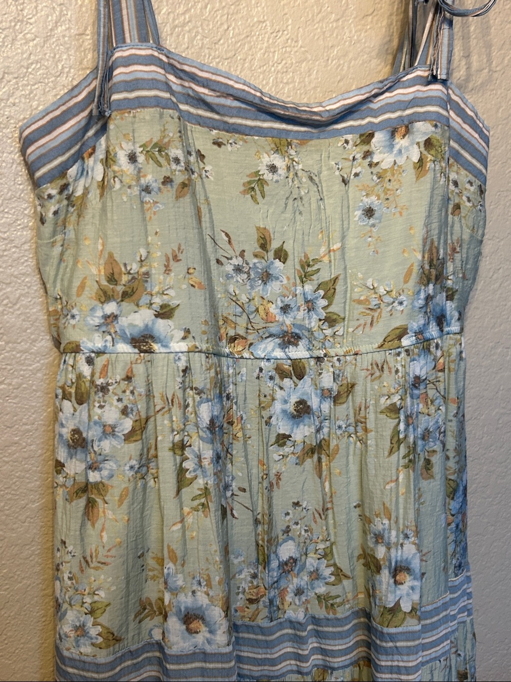 Cottagecore Floral Whimsy Maxi Dress - Picture 8 of 9